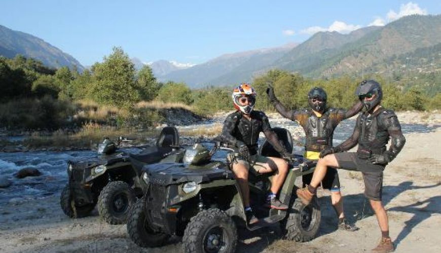 ATV Ride Near Kullu