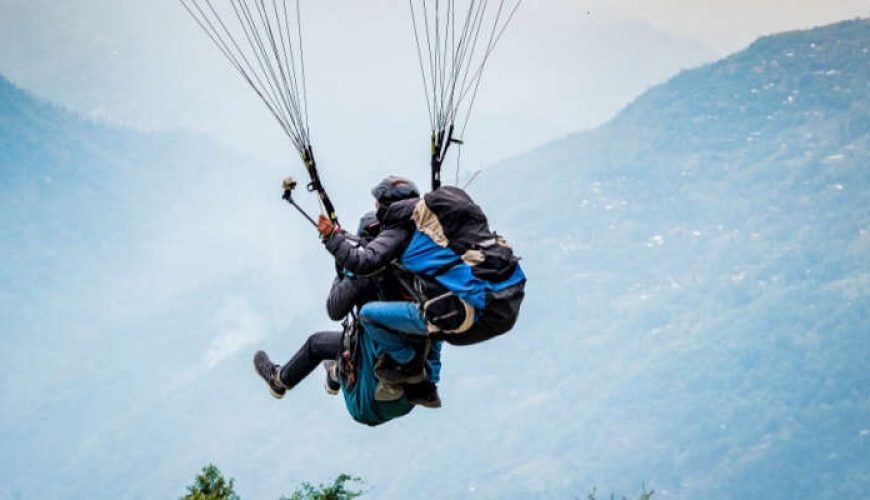 Paragliding In Darjeeling
